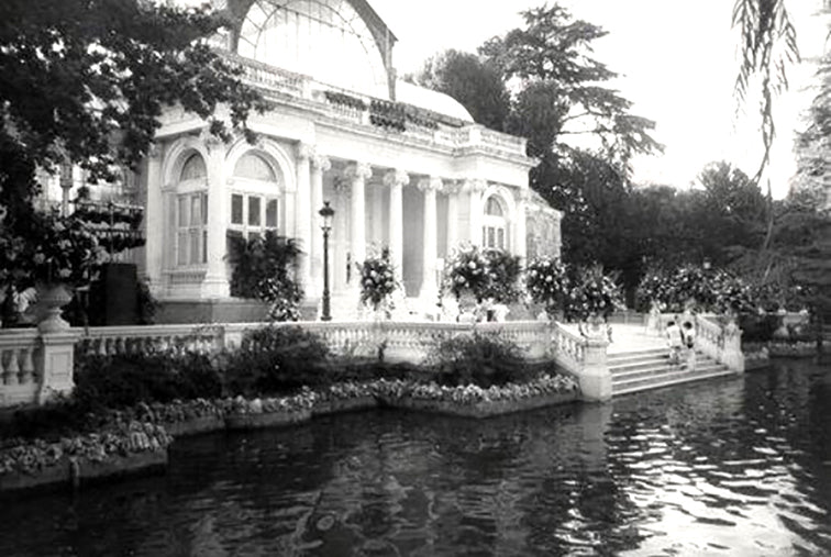 El palacio de cristal decorado hace ya unos años atrás por Búcaro.