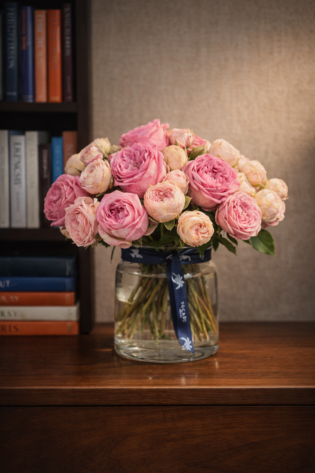 Bola de rosas de Petite mini en cristal